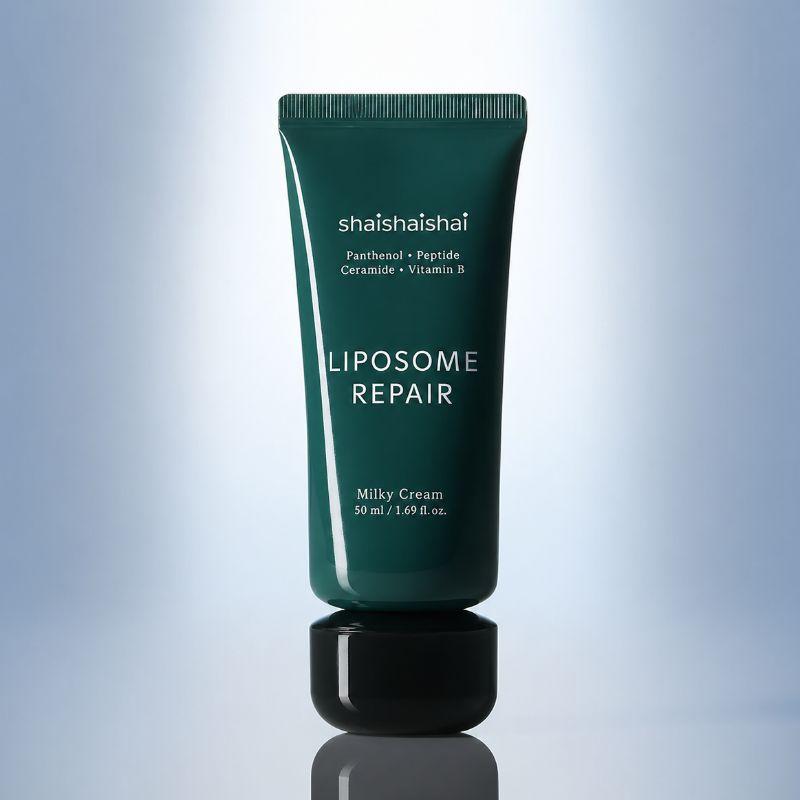 

shaishaishai Liposome Repair Milky Cream 50ml – Deep Hydration Barrier Repair Korean Moisturizer