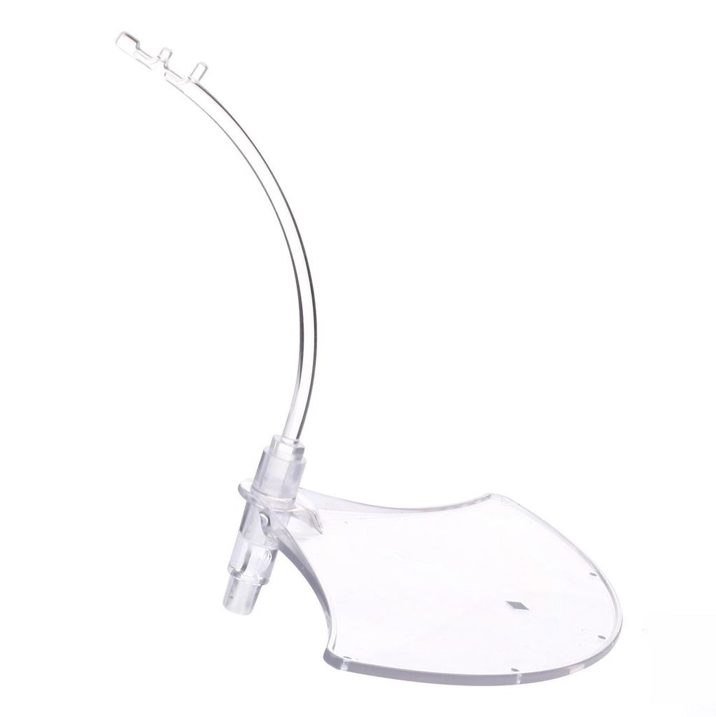 Solar-Powered Rotating Acrylic Display Stand for Phones & Watches