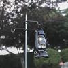 Stainless Steel Tent Pole Lamp Hook Multifunctional for Outdoor Hiking Camping Light Stand Hook Camping Hiking Equipment