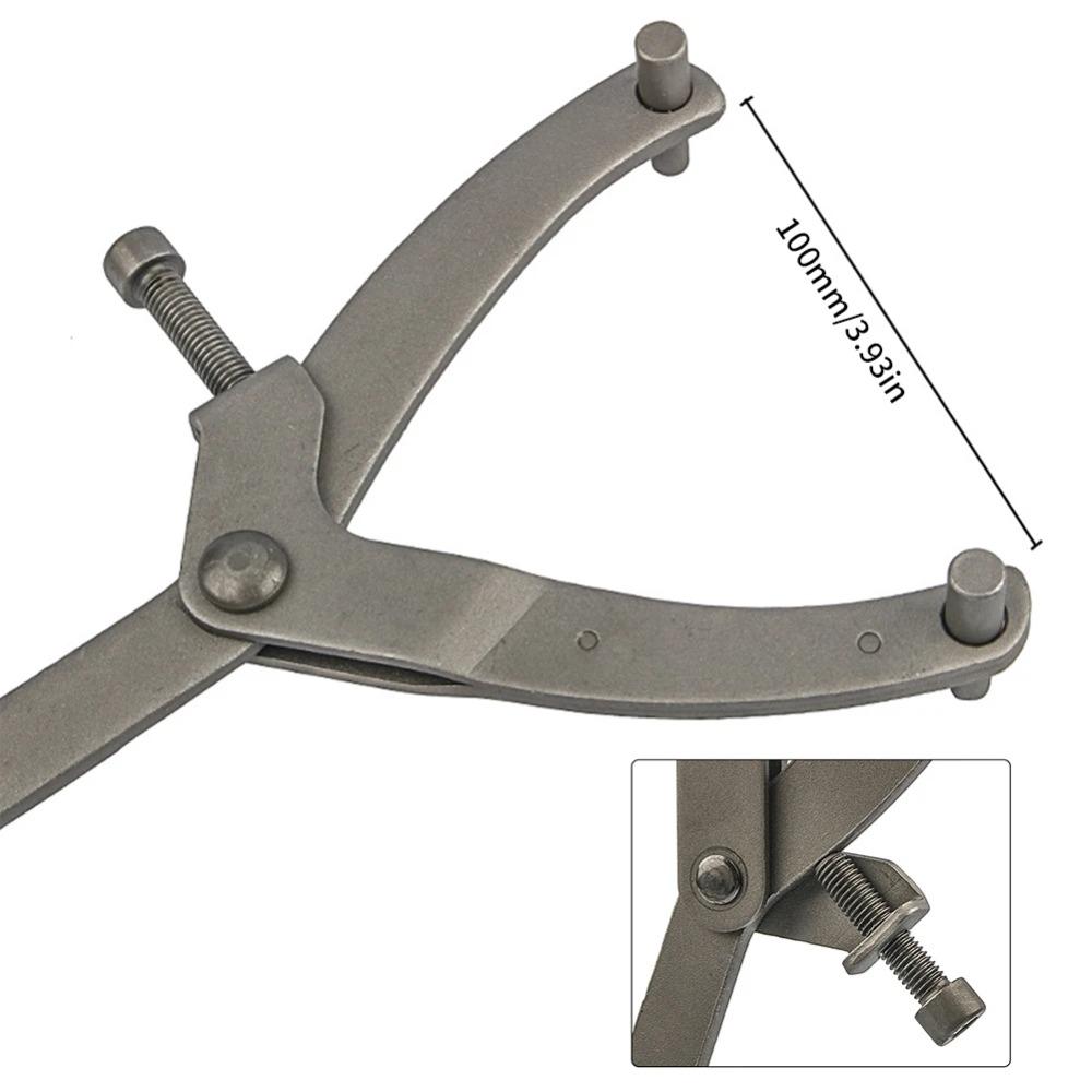 Adjustable Y-Type Flywheel Wrench Universal Variator Clutch Remove Installation Holder Repair Tool for Motorcycle Scooter Moped