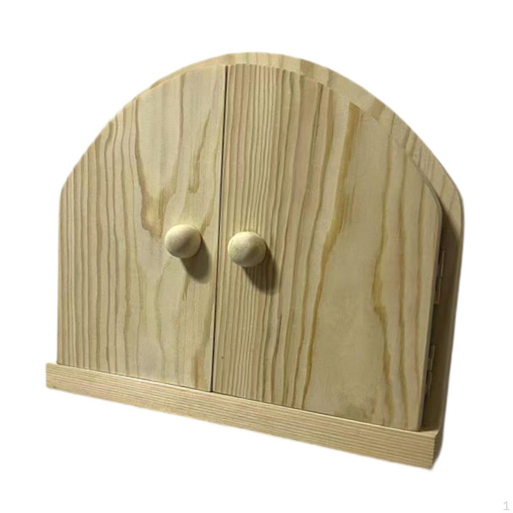 Wood Door Home Decor Dustproof Electrical Outlet Cover