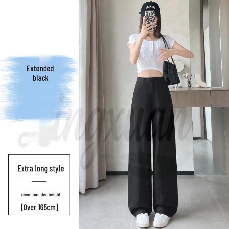 2026 Women s Tencel Cotton-Linen Wide-Leg Sun Protection Pants M