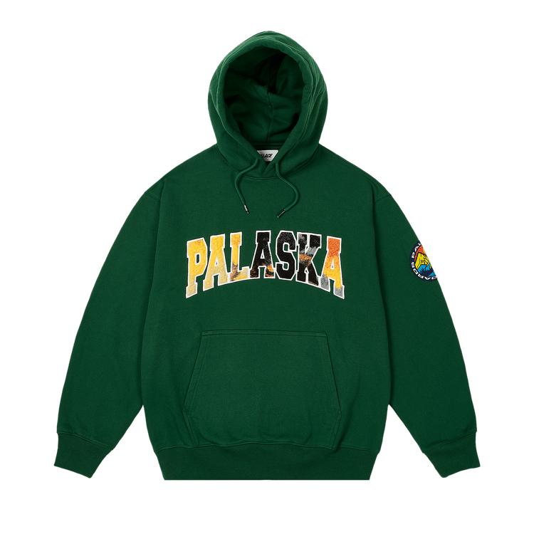 

Palace Аппалачский капюшон Racey зеленый унисекс топы P27CS227 M