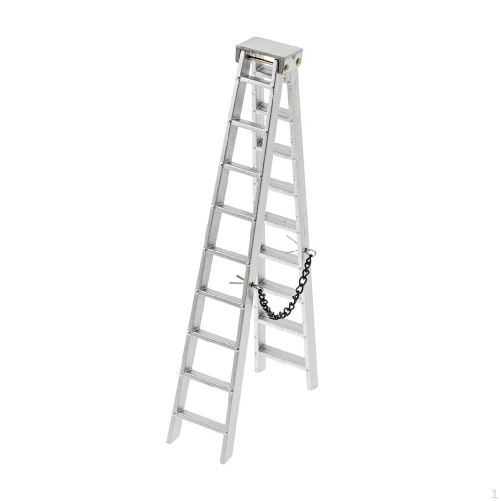 1/10 RC Car Accessory Mini Folding Ladder Model Decorative Decoration Realistic