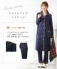 Maternity Room Nursing Comfortable To Wear with Cotton Blend Smooth Open Front Maternity Pajamas Smicro Maternity 3L [Nissen] Wear/Pajamas