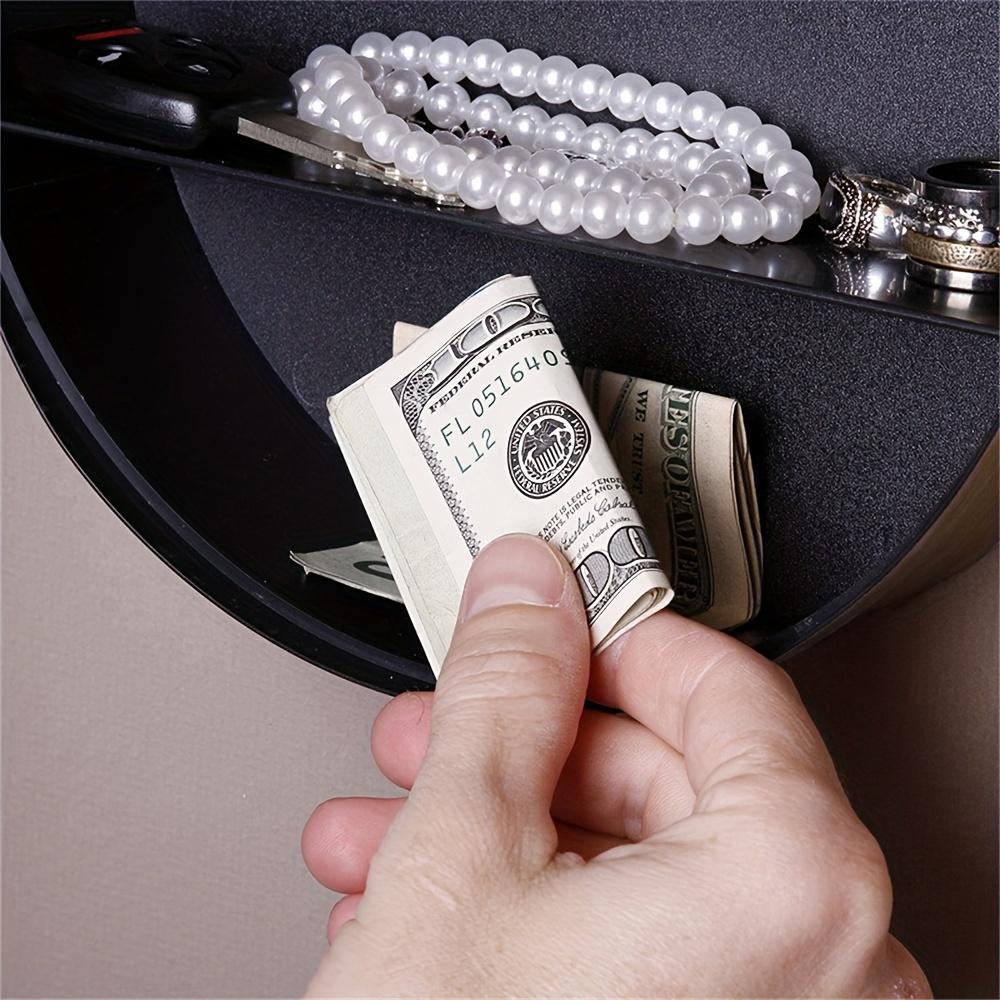 Creative Vintage Wall Clock Home Decoration Safe Box Hidden Secret Storage Box Wall Clock Safe Money Jewelry Valuables Storage