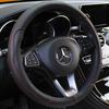 Leather Print Steering Wheel Cover for Junwei, Yinglang, Kaiyue, Encore, Weilang, All-Season Handle Wrap