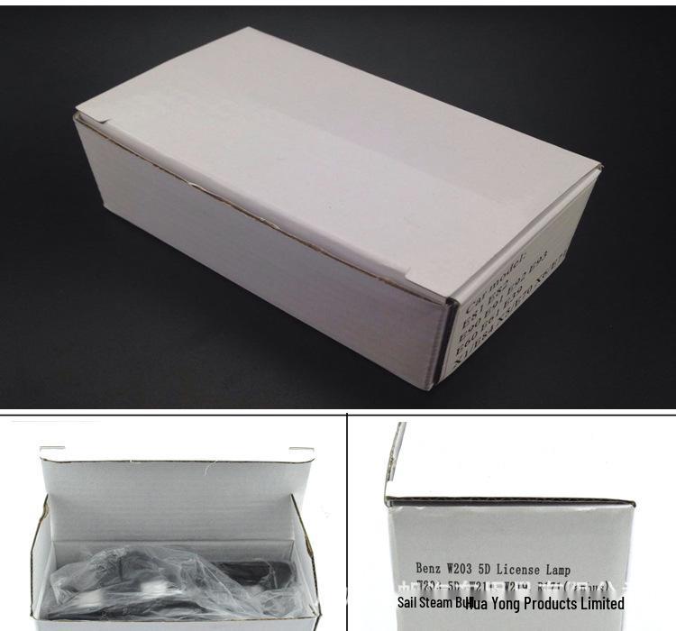 Mercedes-Benz LED License Plate Light for W203/W211/W219/R171 Compatible with Cross-Border Use