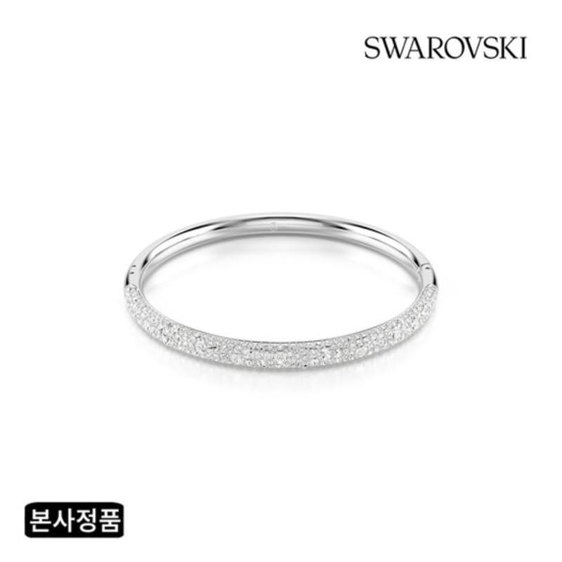 SWAROVSKI Sublima Rhodium Bangle Bracelet M 5684241