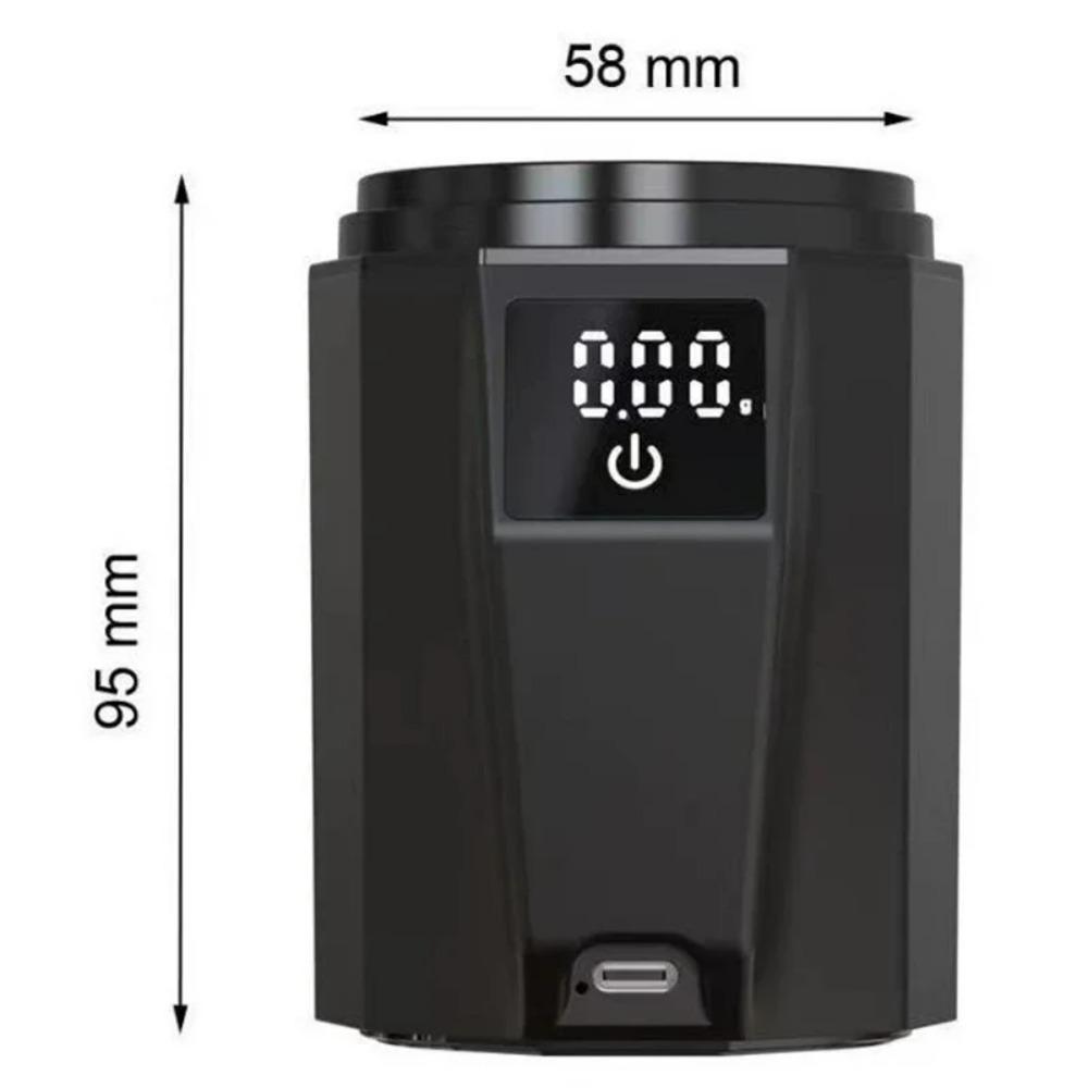 Digital Coffee Weighting LCD Electronic Weighing Scale Rechargeable Coffee Dosing Cup Scale 500g 0.1g Precision Espresso Scale