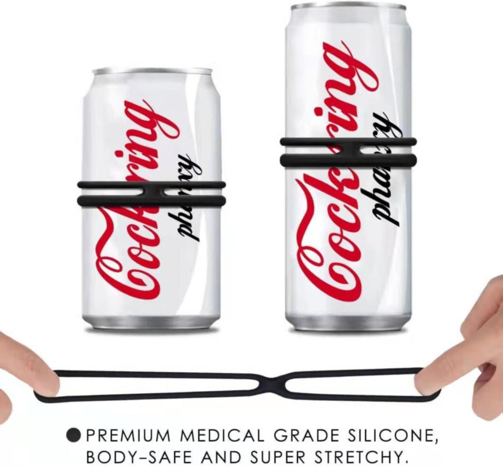 Silikon-Penisring/Penisring für Männer, stärker, Doppelring, für Erwachsene, Paare, Spielzeug, Gleitmittel