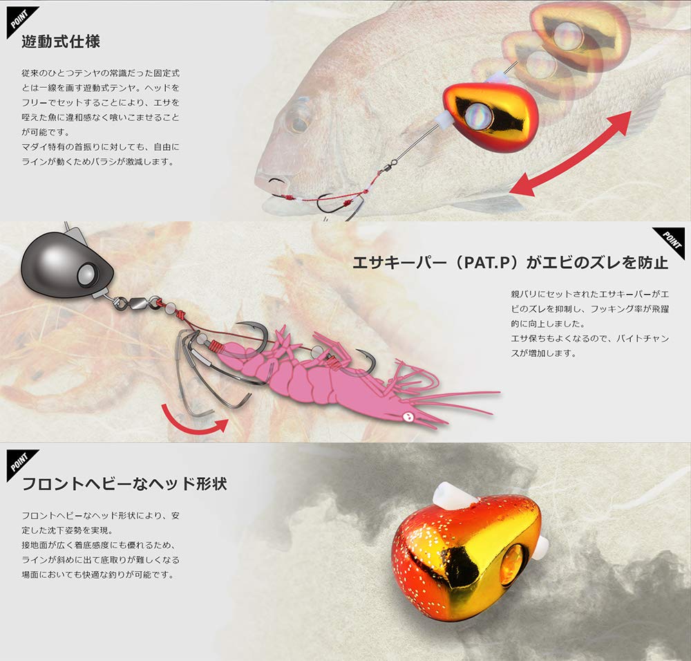 JACKALL Binbin Tenya Taimu Yuudou 13 G Lame Grikin