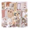 YOVOY 260 Sheets Large Capacity Collage Material Sticker Sticker Notebook Material Pack Retro Antique Flake Sticker Design Paper Material Paper Washi
