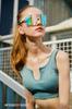 FEISEDY Polarized Sports Sunglasses with UV Large for Outdoor B2837 Men's Protection, Lens, Activities, Golf, Cycling,
