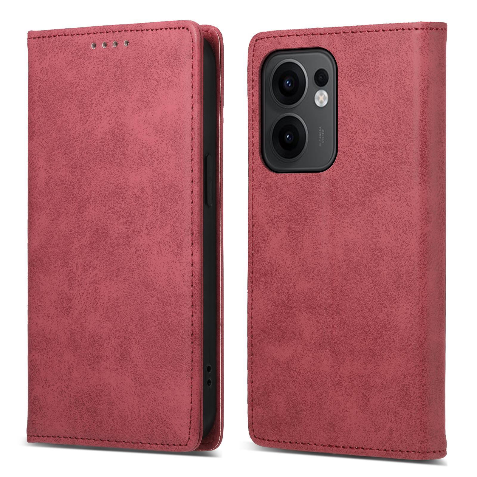 

For Oppo Reno13 F 5G (Reno 13 FS 5G)/4G Wallet Case RFID Blocking PU Leather Phone Cover C