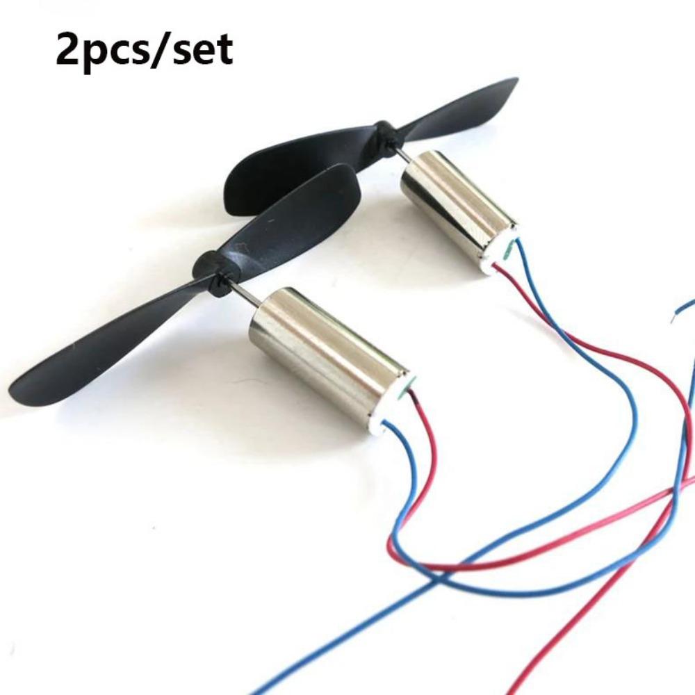 2pcs/set 716 7*16MM Great Torque High Speed Motor DC3.7-4.2V Micro DIY Helicopter Parts