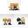 Adorable Chainsaw Man Shoulder To Shoulder Sleepy Figure Collectible Toys Set Of Four
