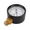 VGEBY Vacuum Meter Mechanical Manometer Low Pressure Gauge 2 Vacuum Pressure Gauge Double Scale