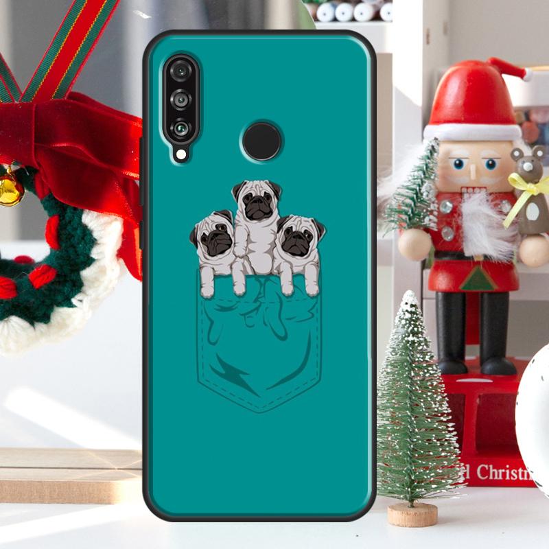

Смешной Мультяшный Мопс Для Huawei Nova 5T 9 10 SE 7i 8i 11i 12i Y73 Y72 Y61 Y91 Y60 Y70 Y90 P20 P40 P30 Lite Чехол Nova 10 SE