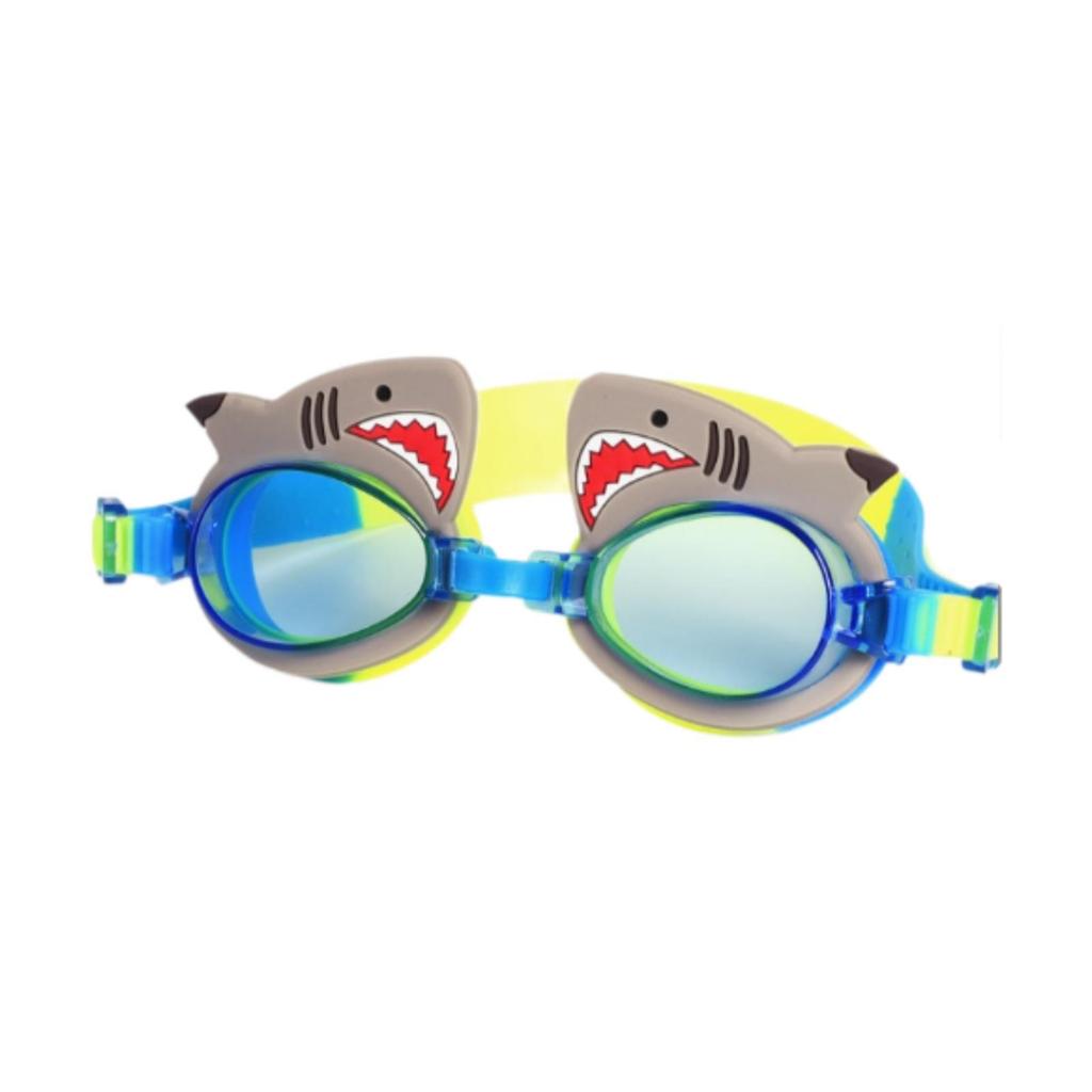 Kids Swim Goggles Shark Shaped Anti Fog Goggles for Water Sports Youths