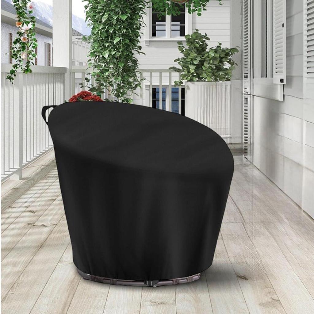 Outdoor Patio Chair Covers Weatherproof Waterproof Anti-UV Dust-Proof Outdoor Deep Seat Protection Covers for Deck Porch