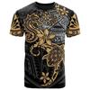 3D Pohnpei Polynesian Culture Tribal Island Retro Tattoo Printing T Shirt Children Fashion Cool Tee Shirts