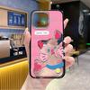 Simple and Cute Sweetheart Cat Painted iPhone17ProMax Apple 16P Black Edge Acrylic AIR Mobile Phone Case