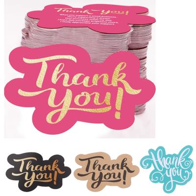 200-50Pcs Unique Thank You Cards Small Business,Pink Thank You Cards for Small Business Package Insert Notes for Gifts