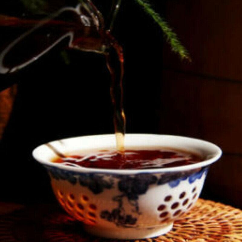 Treasures 2006 Puwen Yunya Pu'er 400g Ripe Puer Tea Cake Shu Puer Old Puerh Cha