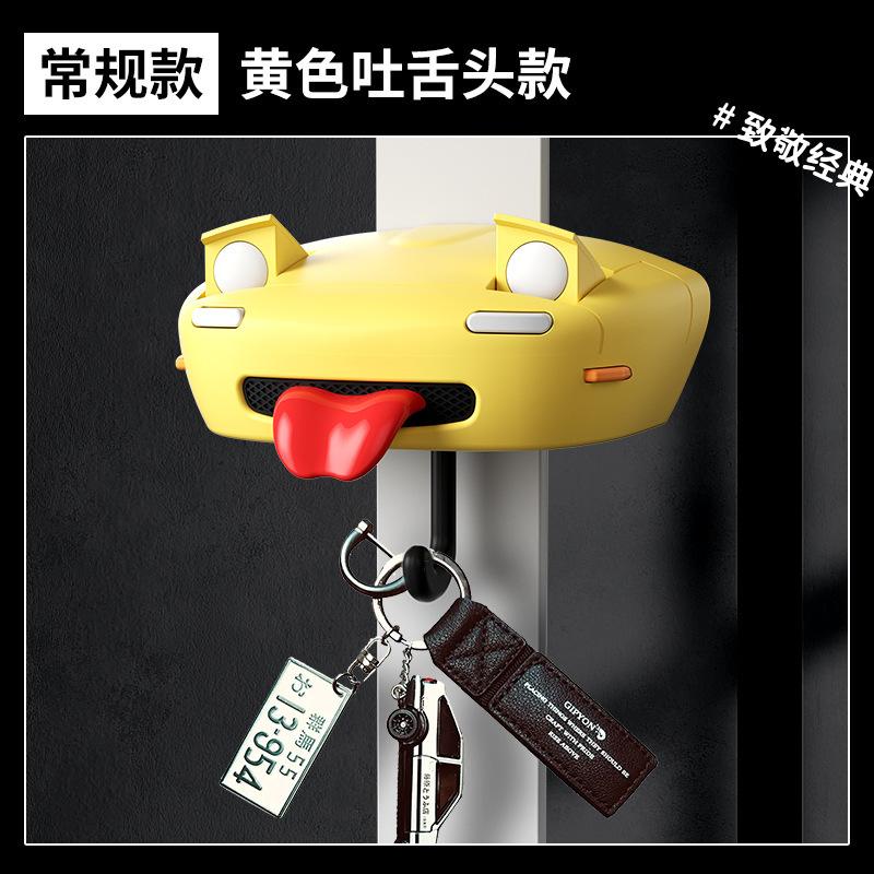 New Initial D AE86car Headlight Key Hanger Creative Storage Rack Hook Ae86 Key Holderwallhome Decormodern