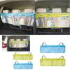 Car Organizer Large Capacity Storage Bag With Oxford Fabric Mesh For Vehicle Interior