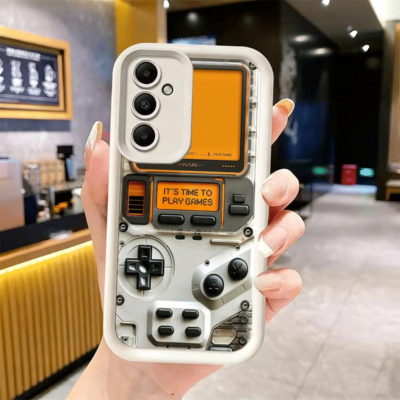 Phone Case for Samsung Galaxy A17 A16 A15 A14 A13 Game Console Fashion Boy A56 A36 A26 A55 A35 A25 A54 A34 A24 A53 A33 A23 A07 A