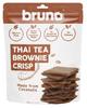 Bruno Snack Crocante Brownie Chá Tailandês 60g x 6 Pacotes