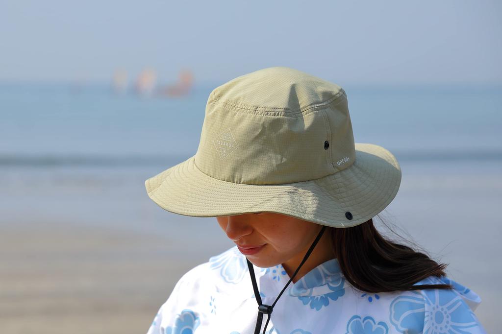 UV Air Mesh Hat TM2009 SAND 59cm Unisex Hat Surfing [Tavarua] UPF50+