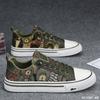 Canvas Shoes Summer New Breathable Casual Printing Youth Lightweight Soft-soled Cloth Shoes