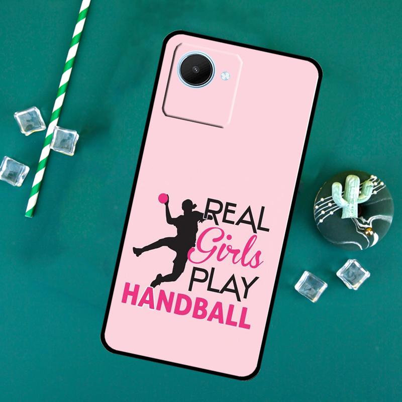 Handball Sport Für Realme C71 C75 C55 C53 C67 C61 C33 C63 C51 10 11 12 13 14 Pro Plus C65 GT7 15 Pro Hülle