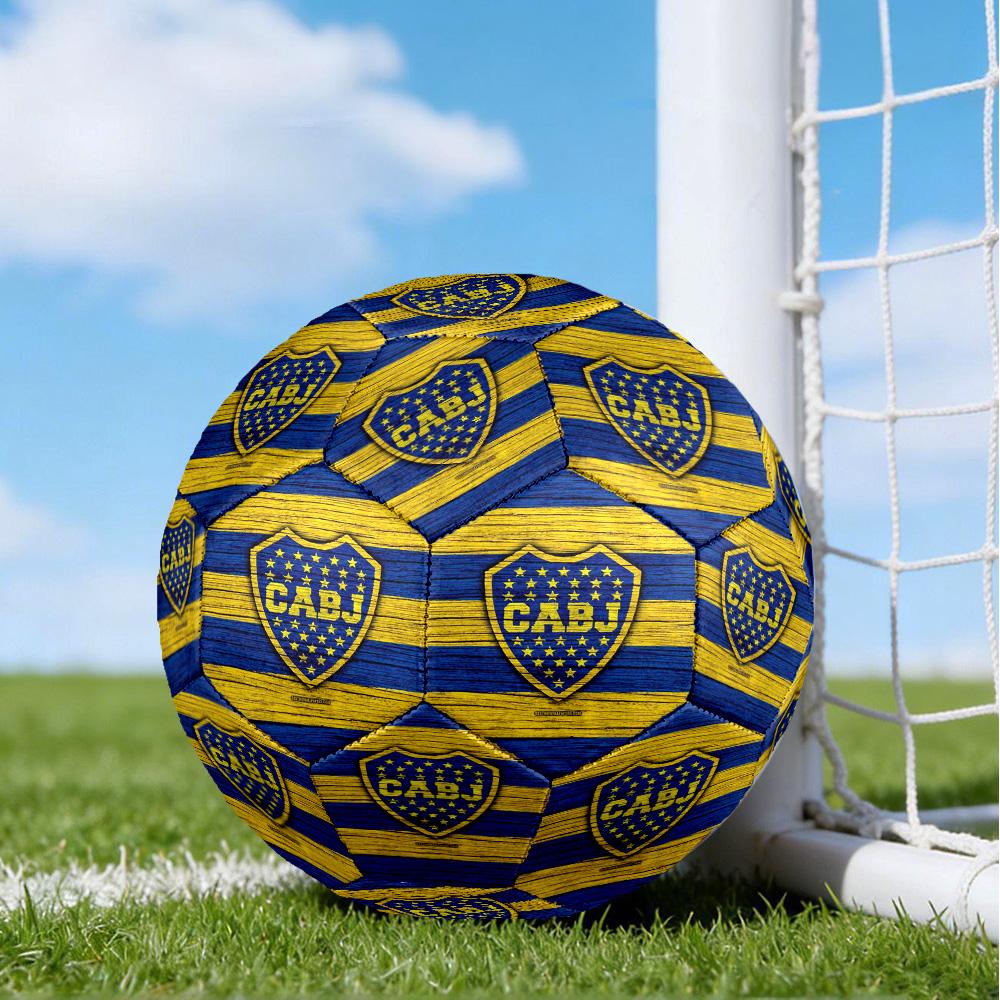 Boca Football Club Printed Size 5 Soccer Balls, High-Quality, Anti-Slip, Protective Football, A Unique Gift , Birthdays, Christmas Gifts
