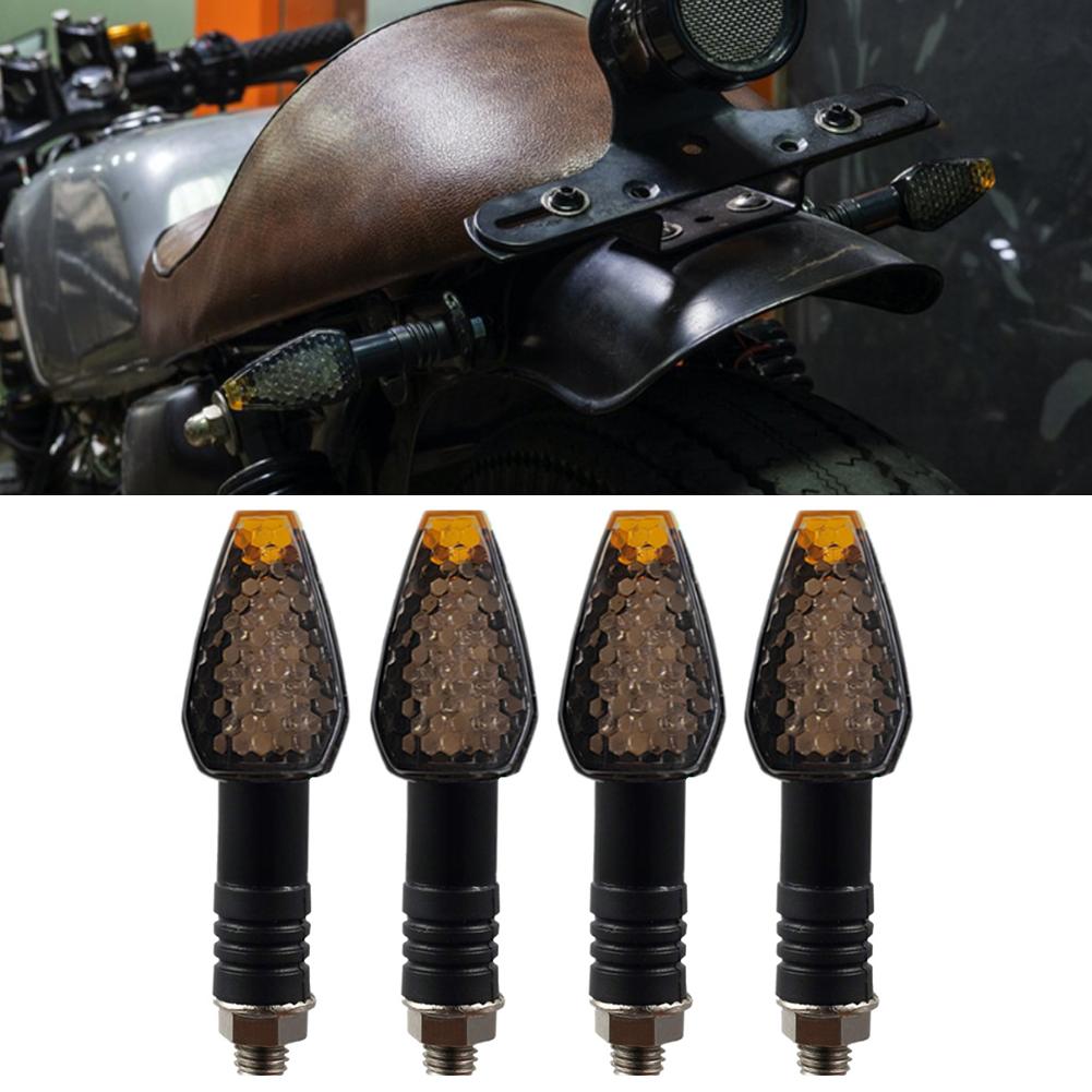 Amber Blinker Light Turn Signal Lamp 12V Voltage Compact Design Enhanced Visibility Compact Motorcycle Turn Signals Amber Light
