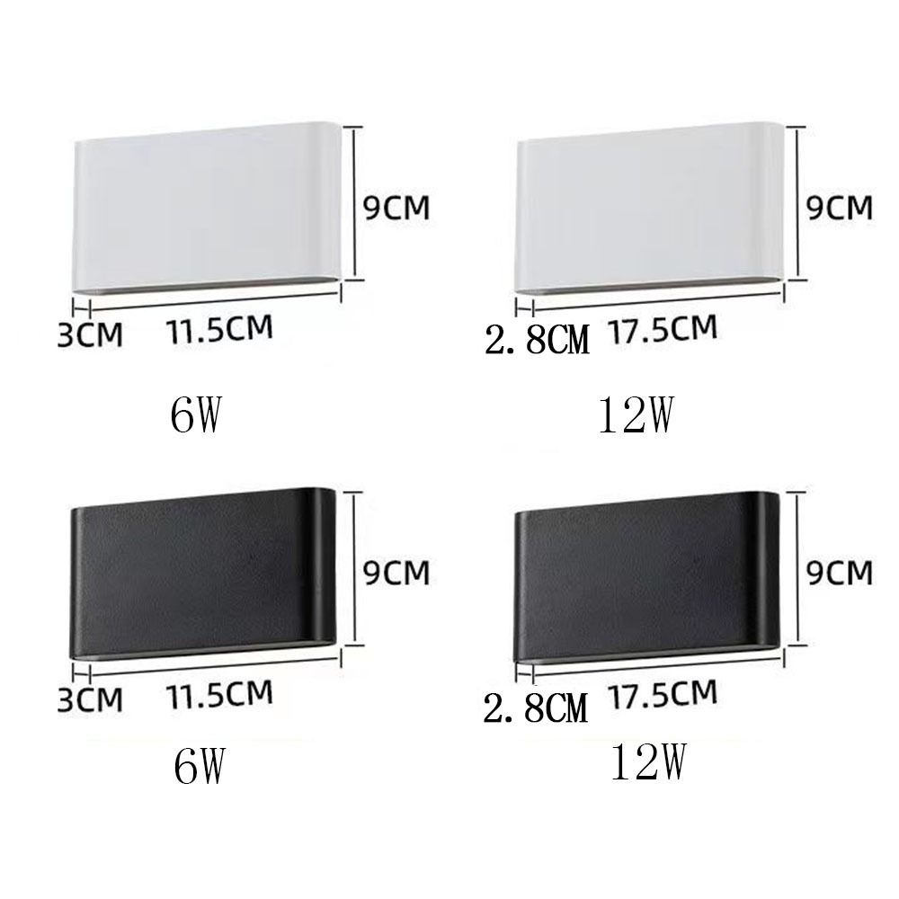 Night Light Bedside Lamp Square Reading Lamp Bedroom Decoration Wall Lamp  Cafe