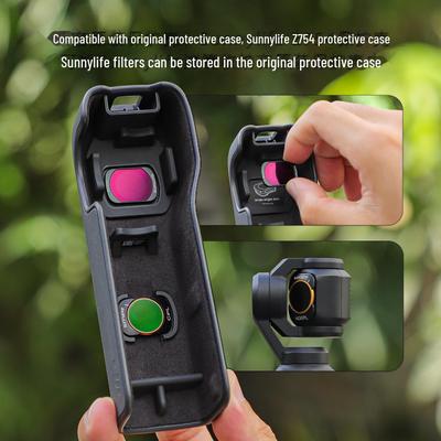 Sunnylife OSMO Pocket 3 CPL ND32/ND64 Regulowany Filtr Polaryzacyjny