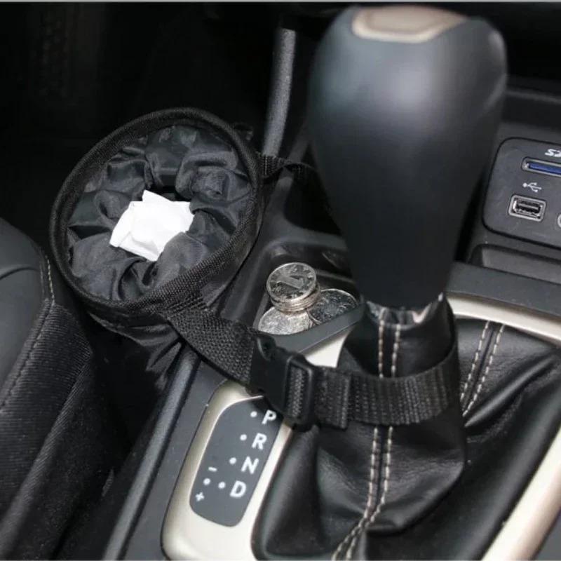 Universal Car Garbage Bag Back Seat Headrest Litter Trash Garbage Can