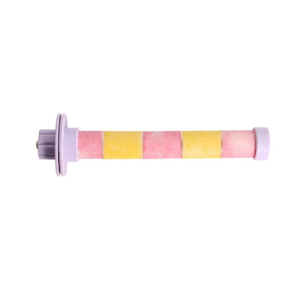 Wear-resistant Bird Teeth Chew Stick Frosted Perch Parrot Perching Station Bird Cage
