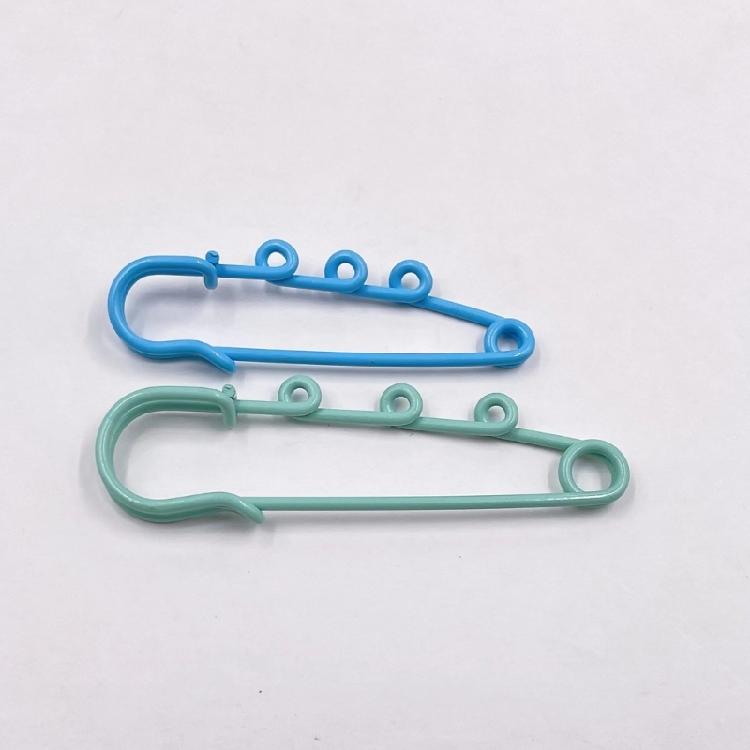 12pcs/Bag Brooch Pins Colorful Safety Pin DIY Crafts Sewing Supplies Accessories