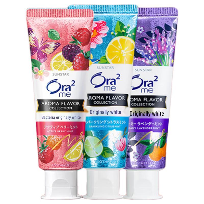 Ora2 Whitening Herbal Essence Toothpaste Set