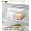 Yamazaki Magnetic Spice Rack White, Approx. W18.5 x D12 x H8.5cm, Tower Series