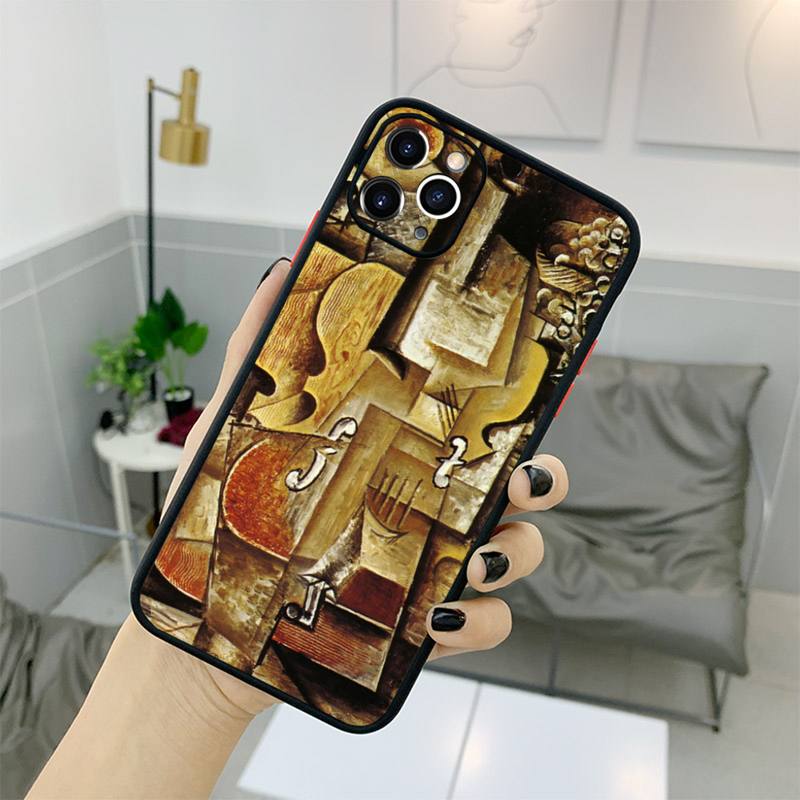 

Чехол для телефона с рисунком Пабло Пикассо, матовый прозрачный для iPhone 11 12 13 7 8 plus mini x xs xr pro max iPhone13 promax