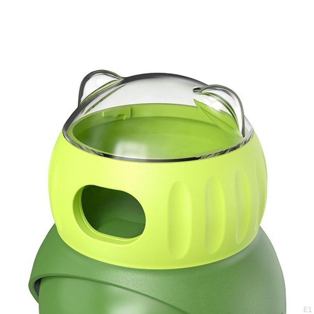 Dog Treat Dispenser Toy Adjustable Food Dispensing for Cats Exercise Indoor Puzzle Travel Puppy
