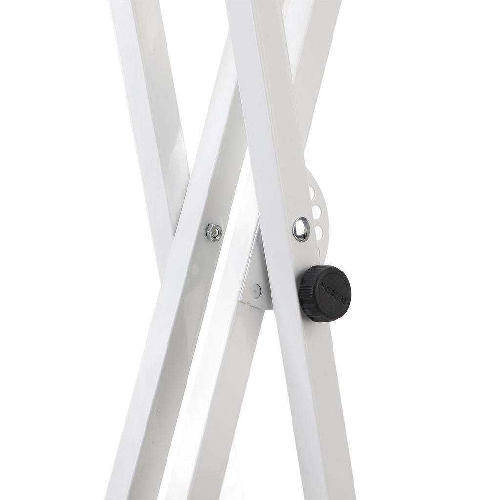 Double X Electronic Keyboard Stand for 54-88 Keys - Durable Non-Slip X Keyboard Stand for Digital Pianos - Height and Width Stand