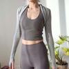 Women's Long Sleeve Yoga Shawl - Perfect for Autumn/Winter Workouts