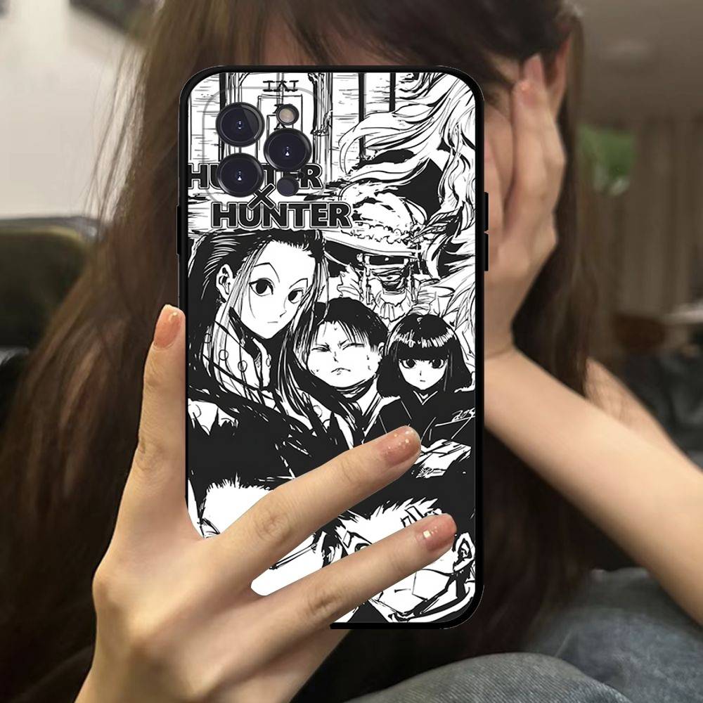 Hunter X Hunters Anime Phone Case For IPhone 16 11 12 13 14 15 17 Pro Max Plus 16E Silicone Cover